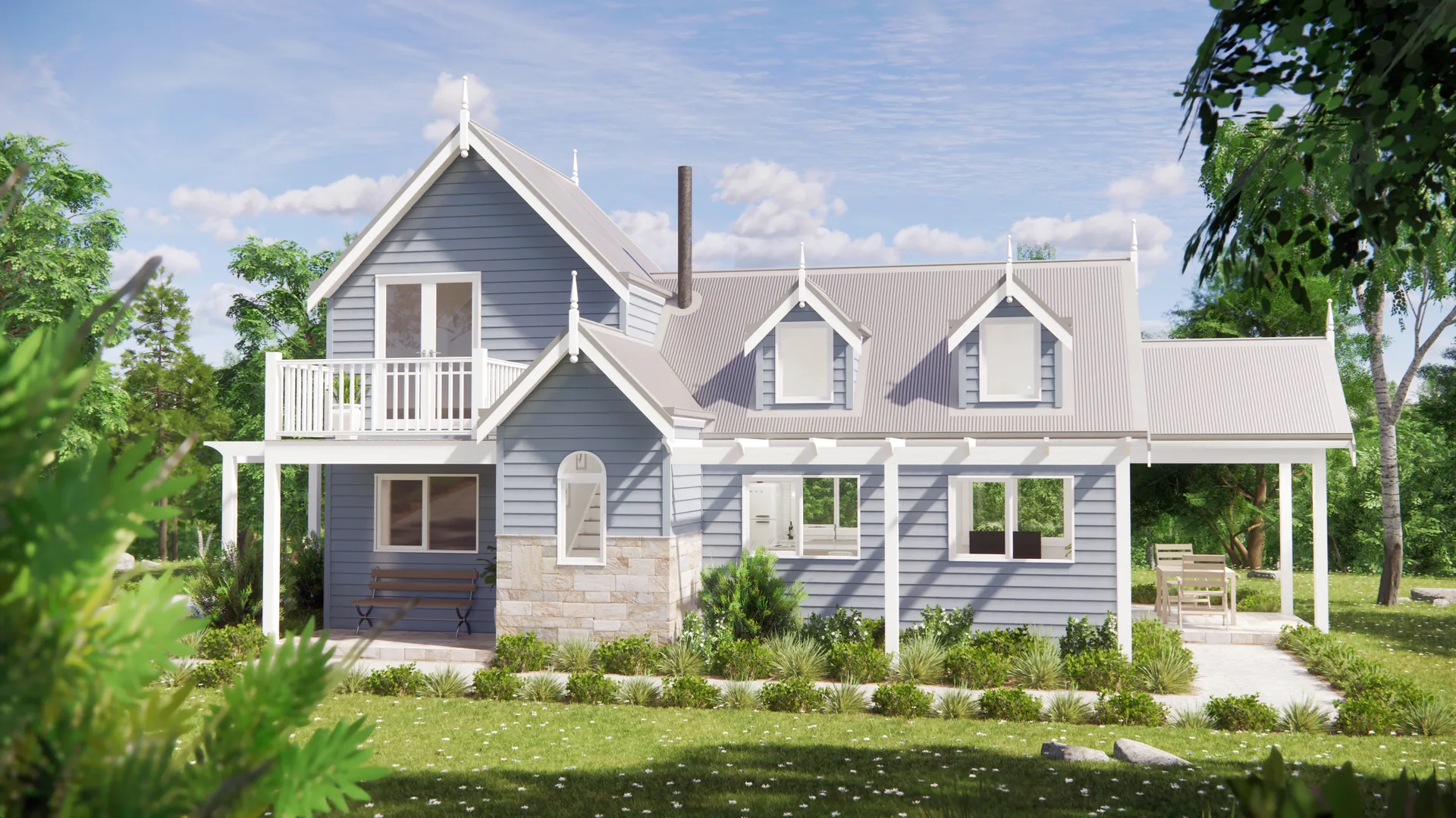 Mirboo River Cottage - an affordable bespoke Storybook home