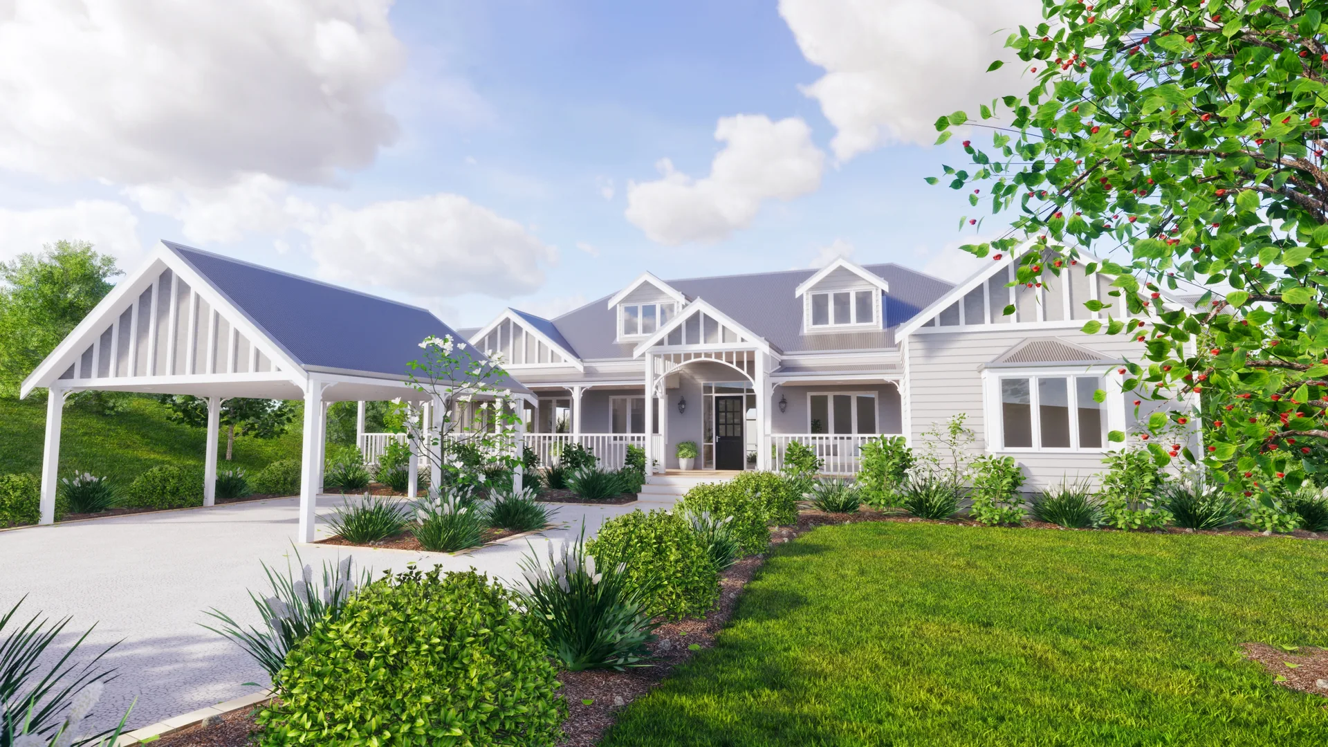 Twilight Brae - a high-character Storybook home